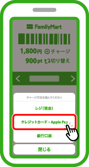 「クレジットカード・Apple Pay」をタップします。